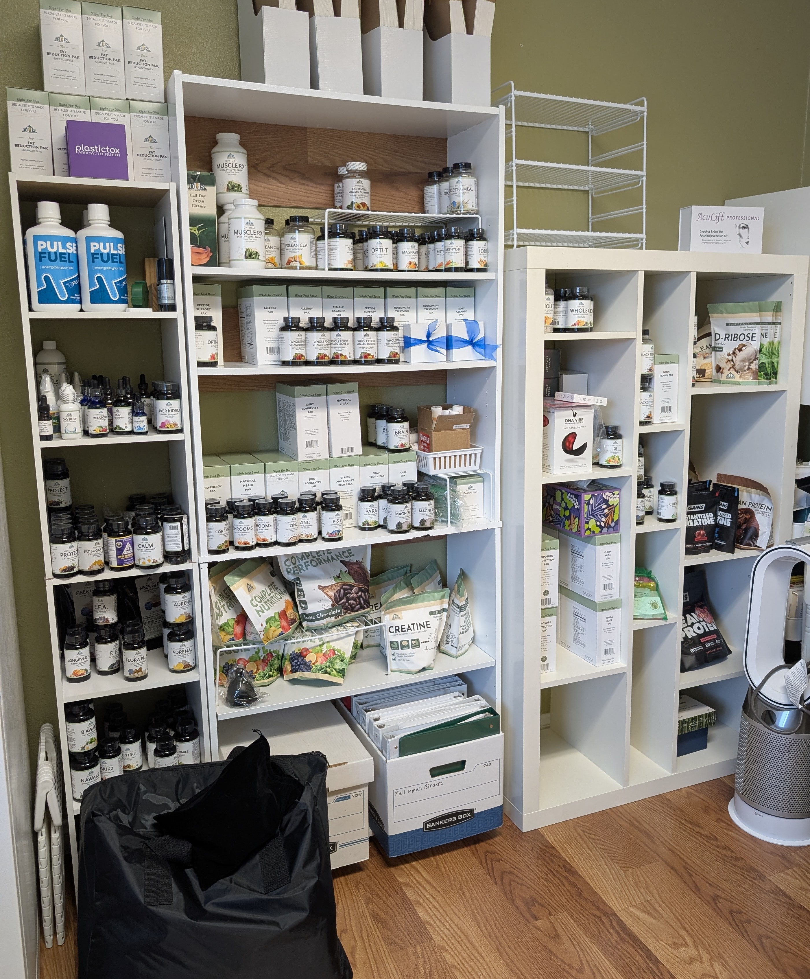 OHS supplements and vitamins at The Recharge Lab